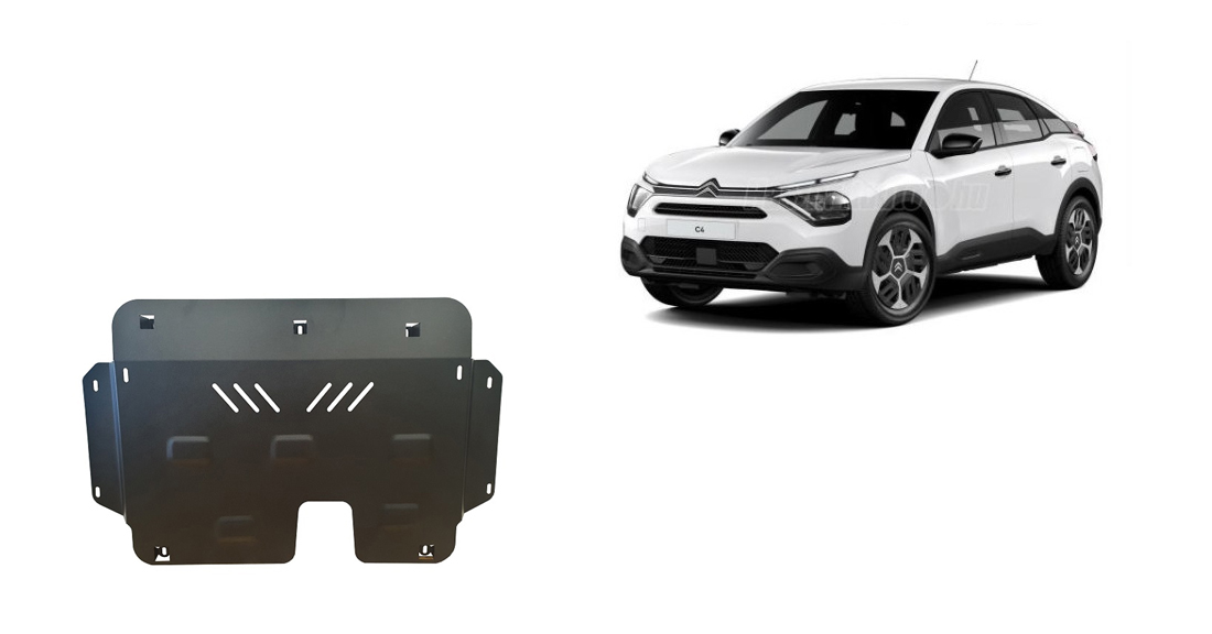 Rozstaw łat Pod Blachę Na Rąbek Kryt pod motor Citroen C4 (2020-2025)
