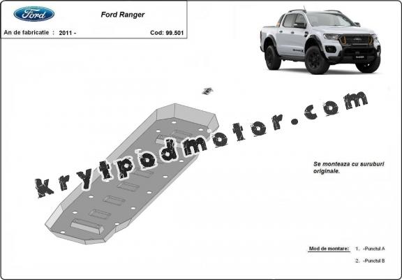 Kryt pod nádrž Ford Ranger