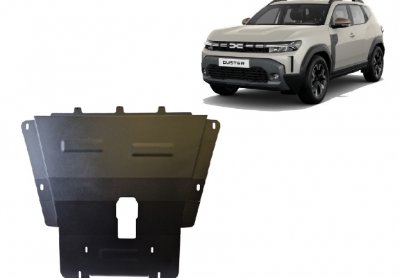 Kryt pod motor Dacia Duster - 4x2 + 4x4