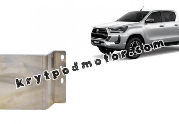 Kryt pod senzory DPF Toyota Hilux - Aluminium