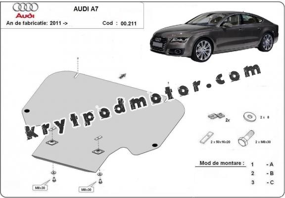 Kryt pod převodovka Audi A7