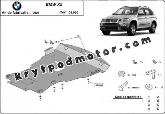 Kryt pod motor BMW X5
