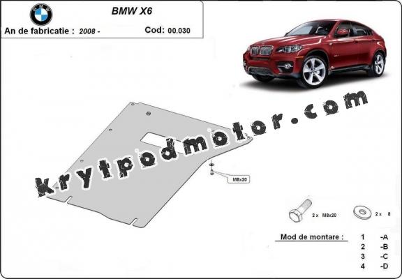 Kryt pod převodovka BMW X6