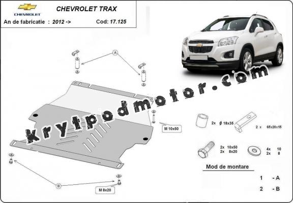 Kryt pod motor Chevrolet Trax