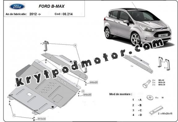 Kryt pod motor Ford B-Max