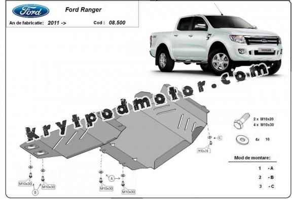 Kryt pod motor Ford Ranger