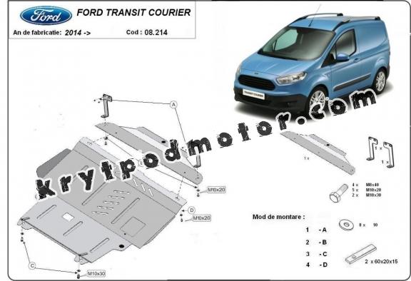 Kryt pod motor Ford Transit Courier