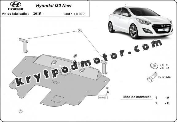 Kryt pod motor Hyundai I30