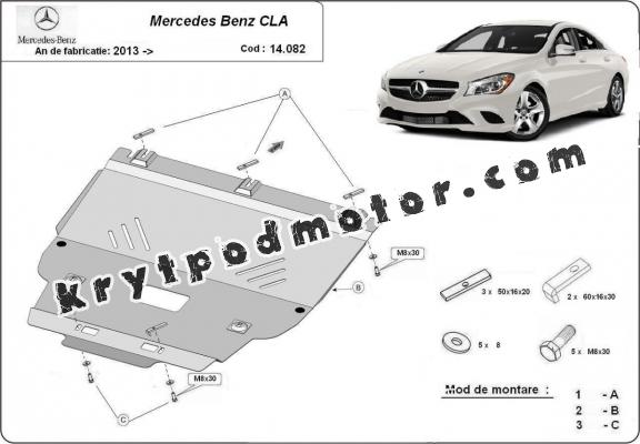 Kryt pod motor Mercedes CLA X117