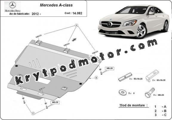 Kryt pod motor Mercedes A-Class W176