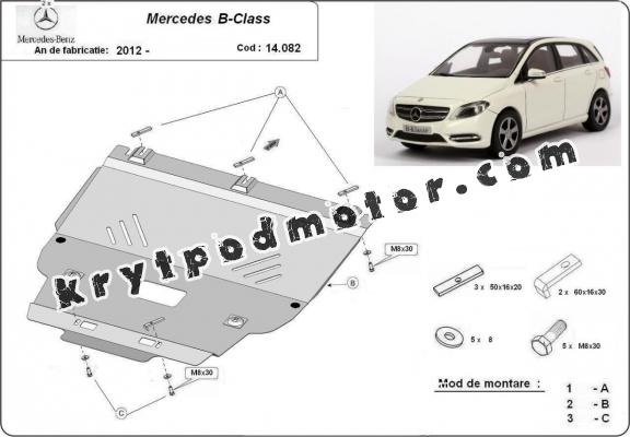 Kryt pod motor Mercedes B-Class W246