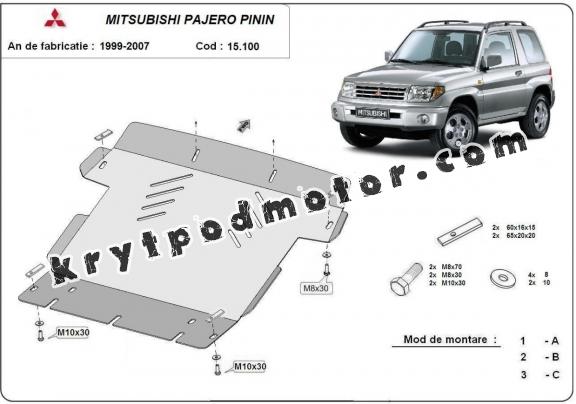 Kryt pod motor Mitsubishi Pajero Pinin