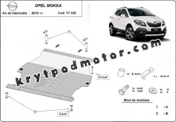 Kryt pod motor Opel Mokka