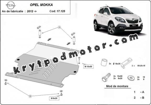Kryt pod motor Opel Mokka A