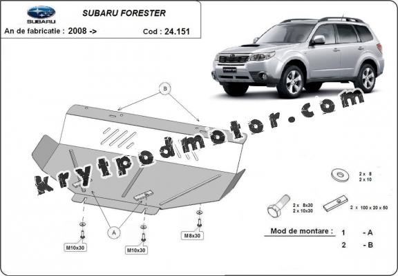 Kryt pod motor Subaru Forester 3