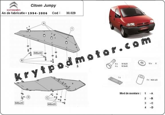 Kryt pod motor Citroen Jumpy