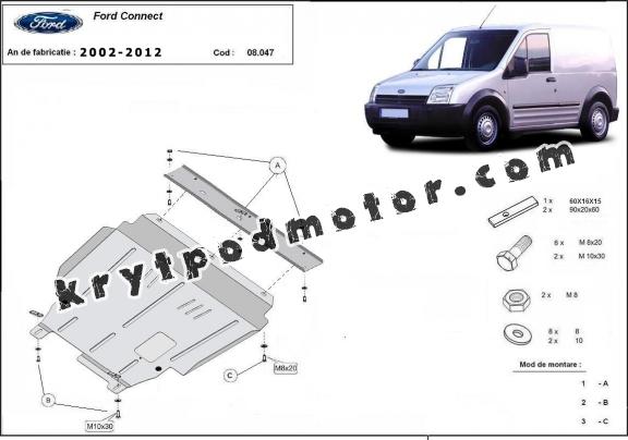 Kryt pod motor Ford Transit Connect