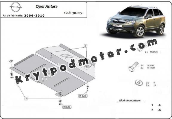 Kryt pod motor Opel Antara