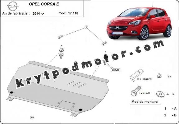 Kryt pod motor Opel Corsa E