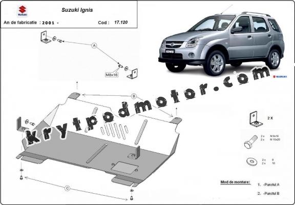 Kryt pod motor Suzuki Ignis