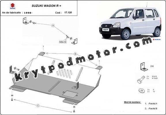 Kryt pod motor Suzuki Wagon R+