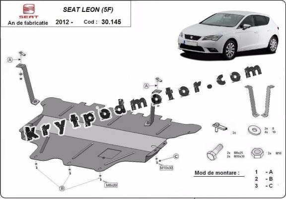 Kryt pod motor Seat Leon