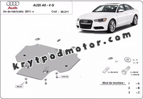 Kryt pod převodovka Audi A6