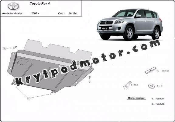 Kryt pod motor Toyota RAV 4 diesel