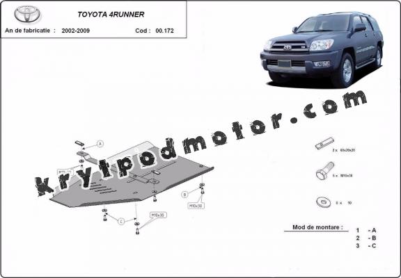 Kryt pod převodovka Toyota 4Runner