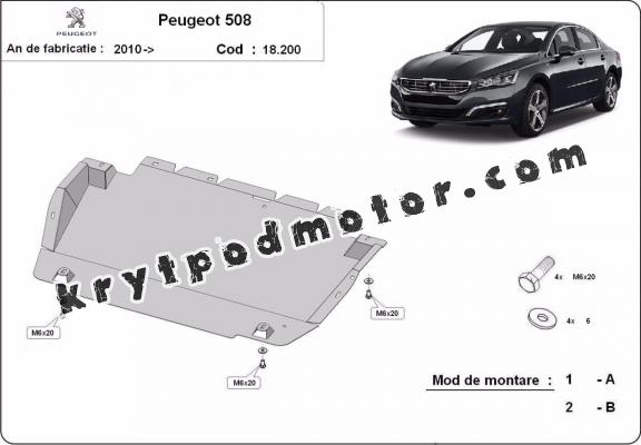 Kryt pod motor Peugeot 508