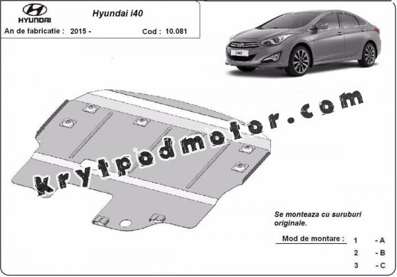 Kryt pod motor Hyundai i40