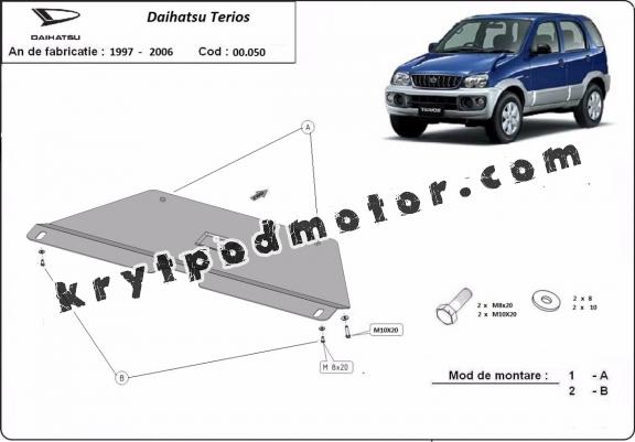 Kryt pod převodovka Daihatsu Terios