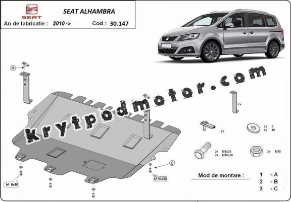 Kryt pod motor Seat Alhambra