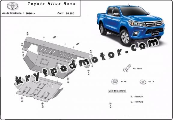 Kryt pod motor Toyota Hilux Revo