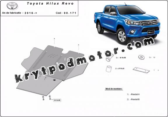 Kryt pod převodovka Toyota Hilux Revo