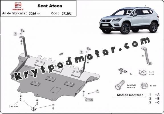 Kryt pod motor Seat Ateca