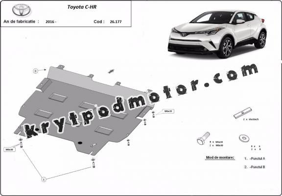 Kryt pod motor Toyota C-HR