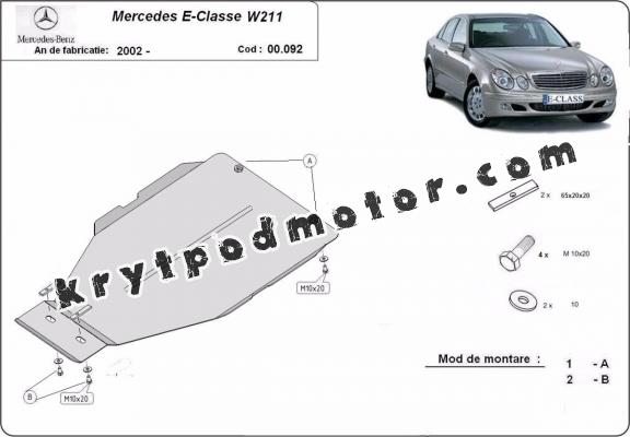 Kryt pod automatická převodovka Mercedes E-Clasee W211