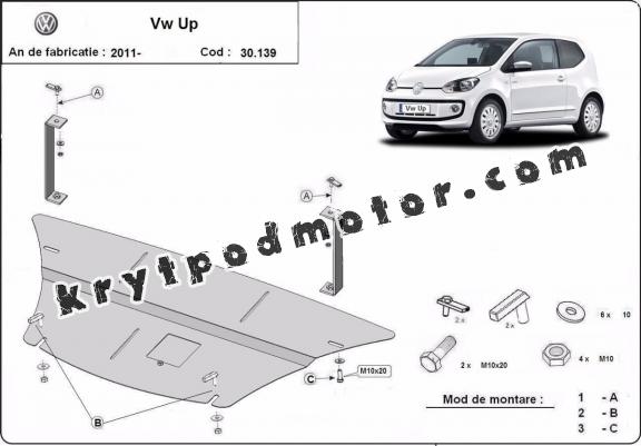 Kryt pod motor VW Up