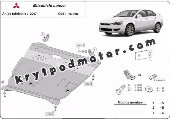 Kryt pod motor Mitsubishi Lancer