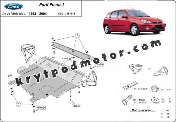 Kryt pod motor Ford Focus 1