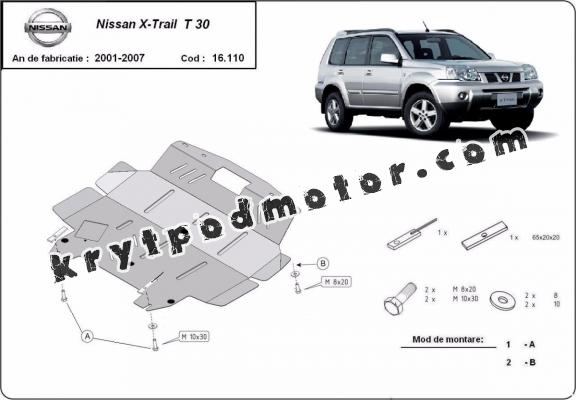 Kryt pod motor Nissan X-Trail T30