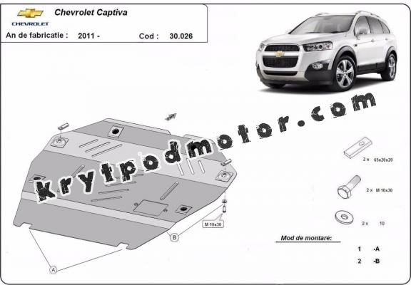 Kryt pod motor Chevrolet Captiva