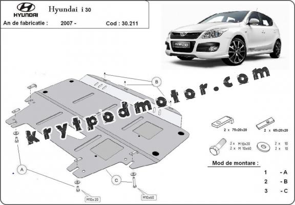 Kryt pod motor Hyundai I30