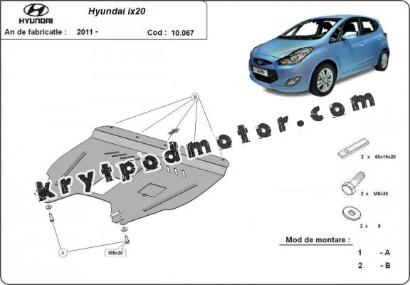 Kryt pod motor Hyundai ix20