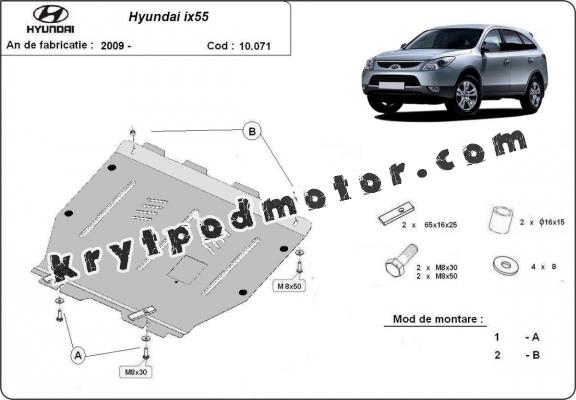 Kryt pod motor Hyundai ix55