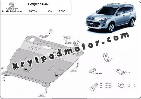 Kryt pod motor Peugeot 4007