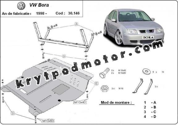 Kryt pod motor VW Bora