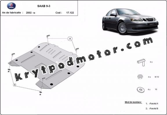 Kryt pod motor Saab 9-3