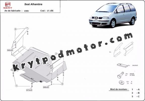 Kryt pod motor Seat Alhambra